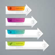Infographic design template and marketing icons N38