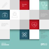 Medical Background - Infographics