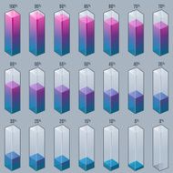 Infographic Bar Graph Chart Design Elements