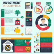 Investment Infographics Set N2