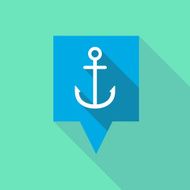 Tooltip icon with an anchor