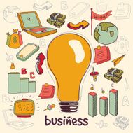 Colorful creative business infographic elements N2