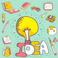 Colorful creative business infographic elements N4