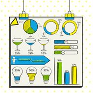 Business infographic template layout