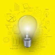 Creative stylish idea concept business infographic layout N2
