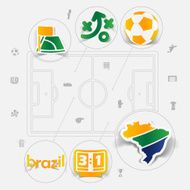 football soccer infographic N10