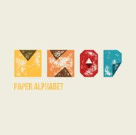 M N O P - Grunge Retro Paper Type Alphabet
