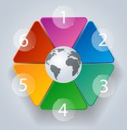 Teamwork social infographic diagram presentation N6