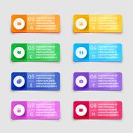Vector stickers and labels