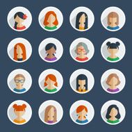 Collection of 25 user icons