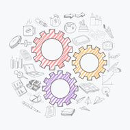 Creative business infographic elements N7