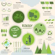 Creative ecology infographic elements N2