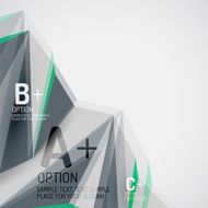 Geometric shapes in the air Vector abstract background N69