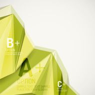 Geometric shapes in the air Vector abstract background N71