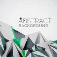 Geometric shapes in the air Vector abstract background N88