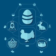 easter flat infographic N20