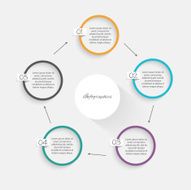 Vector colorful info graphics for your business presentations N131