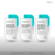 Business infographics template for web design N19