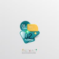 Geometric abstract shape infographic layouts N5