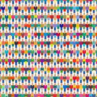 Big Crowd Group People Population