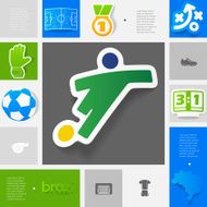 football soccer infographic N11