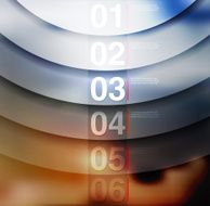 abstract background number line N5