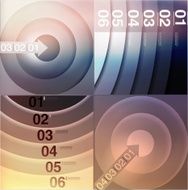 abstract background number line N26