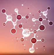 abstract background number line N29
