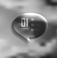 Blur business step transparent and shadows options N17