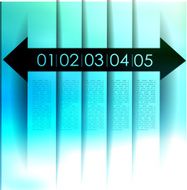 abstract background number line N43