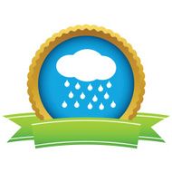 Gold rain logo
