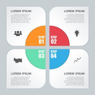 Infographic design template Vector illustration N15