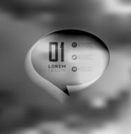 Blur business step transparent and shadows options N18