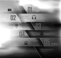 Blur business step transparent and shadows options N25