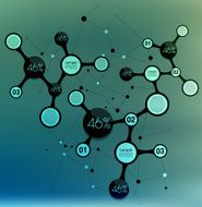 abstract background number line N54