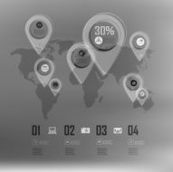 Blur business step transparent and shadows options N26