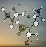 abstract background number line N63