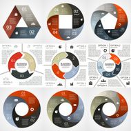 Vector circle infographic diagram presentation N3