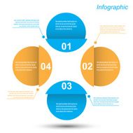 Infographic design template with paper tags N53