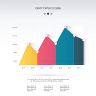 business chart infographic template