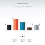Abstract 3D digital illustration Infographic N7