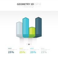 Vector 3d arrows infographic Template for diagram graph prese N5