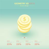 Star Icons Infographic template Style N2