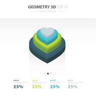 Star Icons Infographic template white color N9