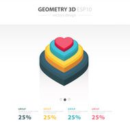 Star Icons Infographic template white color N10