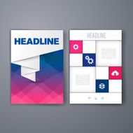 Templates Design Set of Web Mail Brochures Mobile Technology Infographic N36