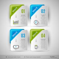 Business infographics template for web design N20