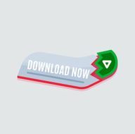 Colorful download web button Modern flat design N19