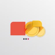 Modern abstract geometric info banner N62