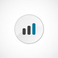 business diagram chart symbol icon 2 colored N3